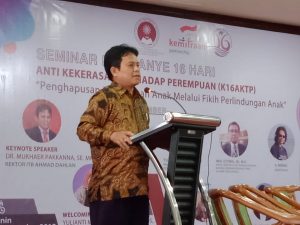 Sambutan Rektor IYB-AD Jakarta